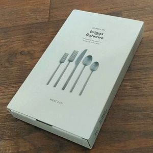 NEW UNUSED West Elm Briggs Flatware 20 Piece Set